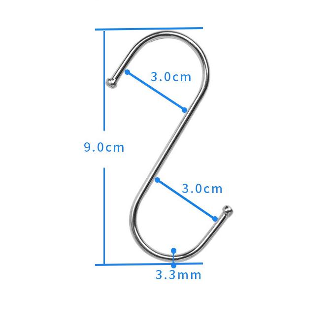 3PCS Black + 3PCS White Retractable Hanging Basket Pulley System & 6PCS Heavy Duty Stainless Steel S-Hooks Combo - Garden Plant Hanger(Max Load 5KG)