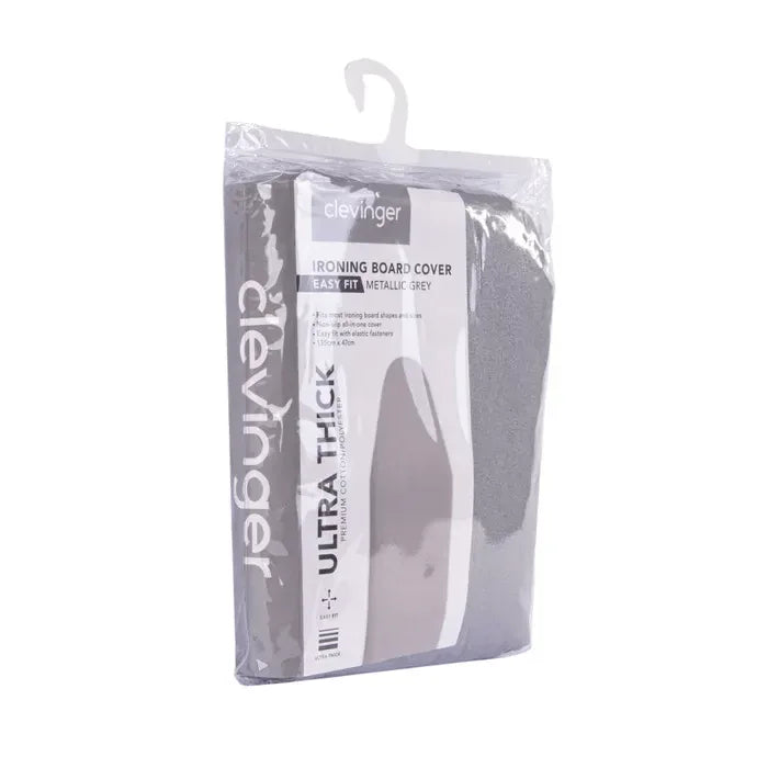 Ironing Board Cover 35x 115cm - Metallic Gray - Mekamart Australia