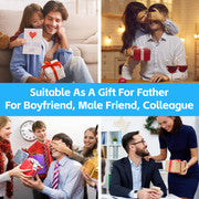 175ml Stainless Steel Hip Flask w Funny Quotes-Pink