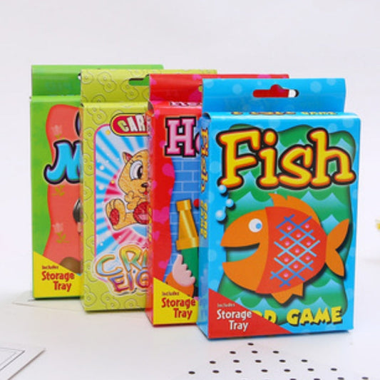 Crazy Eight Hearts Old Maid Fish Educational children card games - Old Maid