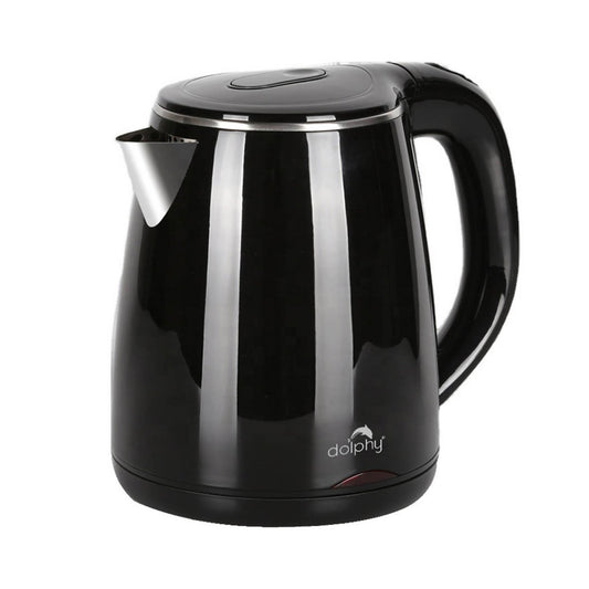 1.2L Black 1800W Electric Kettle For Hot Water