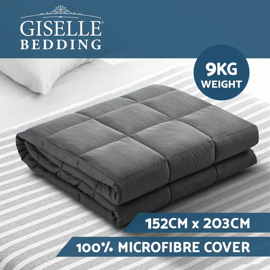 Giselle Weighted Blanket 9KG Adult - Mekamart Australia