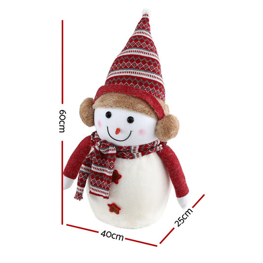 Jingle Jollys Christmas Snowman Handicraft Ornaments Party Decorations 60cm