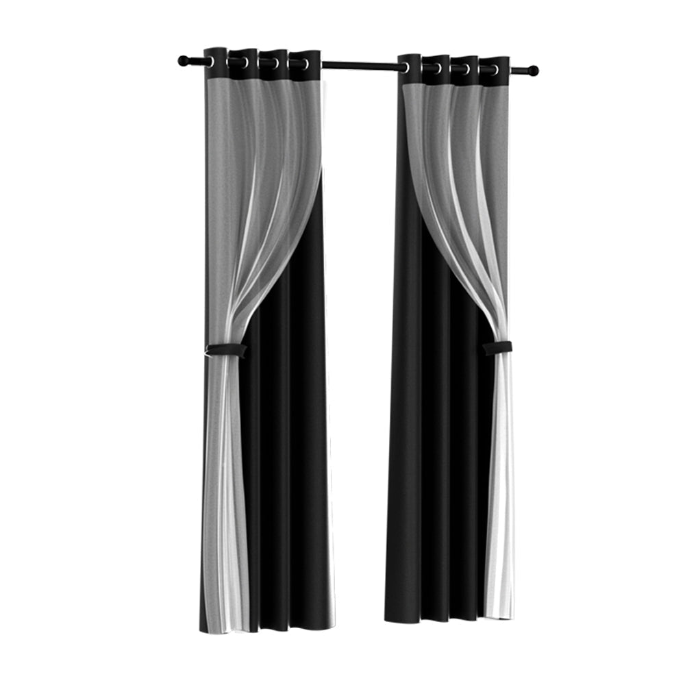 Elegant curtains and drapes for light control and decor.