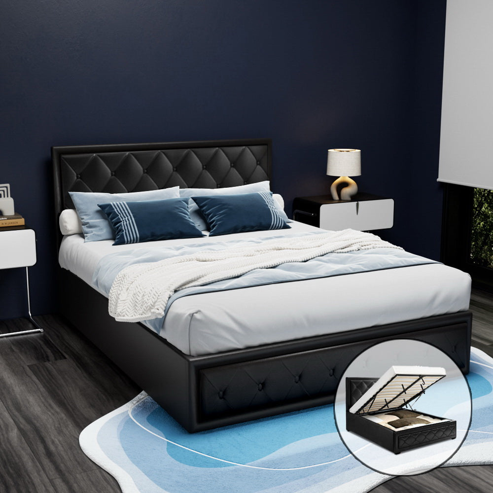 Beds and bed frames in modern and classic styles.
