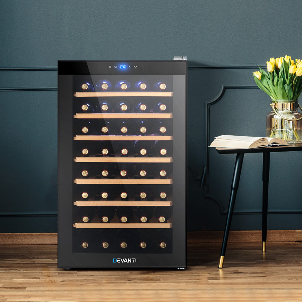 Wine fridges with temperature control for optimal storage.