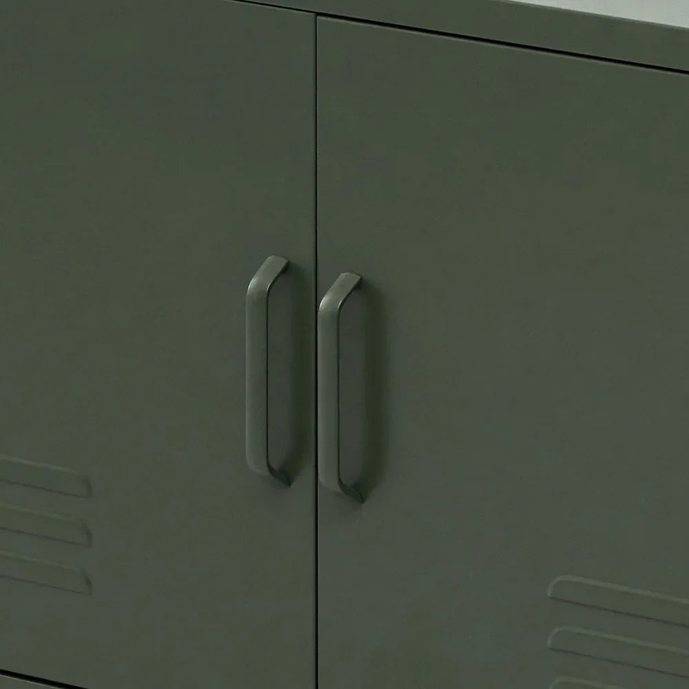 Artiss Buffet Sideboard Metal Cabinet - BASE Green - Mekamart Australia