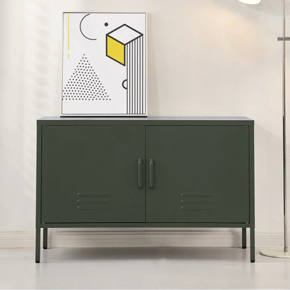 Artiss Buffet Sideboard Metal Cabinet - BASE Green - Mekamart Australia