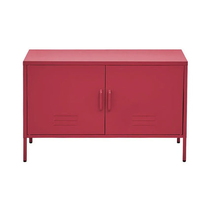 Artiss Buffet Sideboard Metal Cabinet - BASE Pink - Mekamart Australia