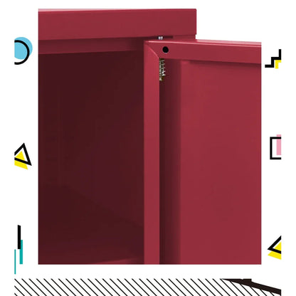 Artiss Buffet Sideboard Metal Cabinet - BASE Pink - Mekamart Australia