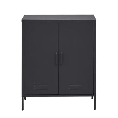 Artiss Buffet Sideboard Metal Cabinet - SWEETHEART Charcoal - Mekamart Australia