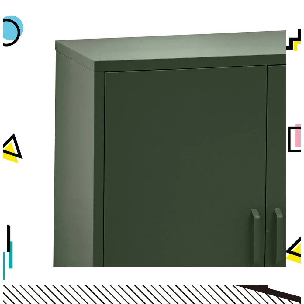 Artiss Buffet Sideboard Metal Cabinet - SWEETHEART Green - Mekamart Australia