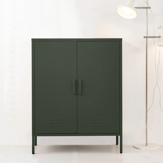 Artiss Buffet Sideboard Metal Cabinet - SWEETHEART Green