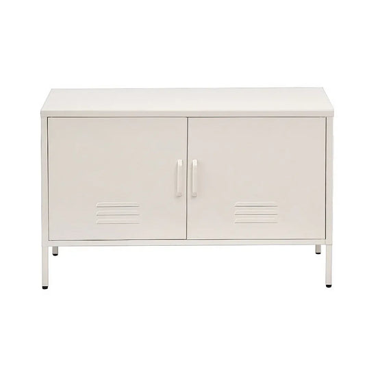 Artiss Buffet Sideboard Metal Cabinet - SWEETHEART White
