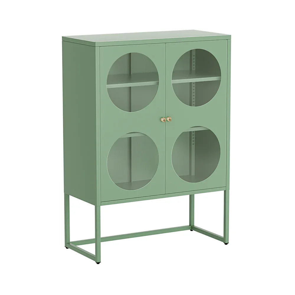 Artiss Buffet Sideboard Metal Cabinet - ELLA Green - Mekamart Australia
