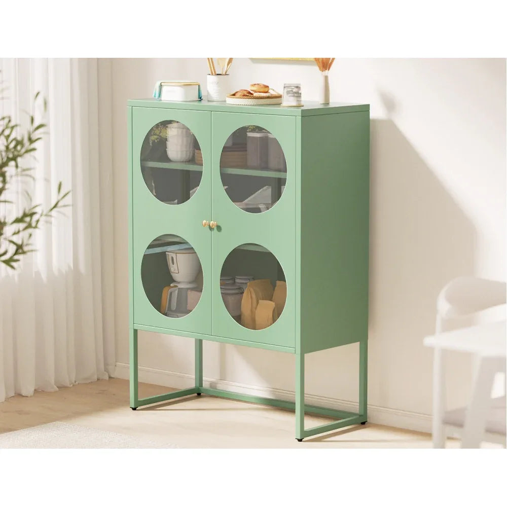 Artiss Buffet Sideboard Metal Cabinet - ELLA Green - Mekamart Australia