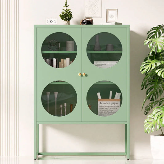 Artiss Buffet Sideboard Metal Cabinet - ELLA Green - Mekamart Australia