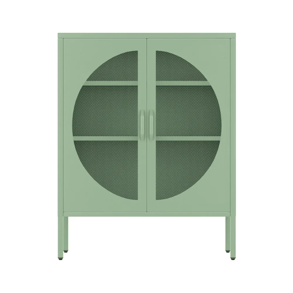 Artiss Buffet Sideboard Metal Cabinet - ELSA Green - Mekamart Australia