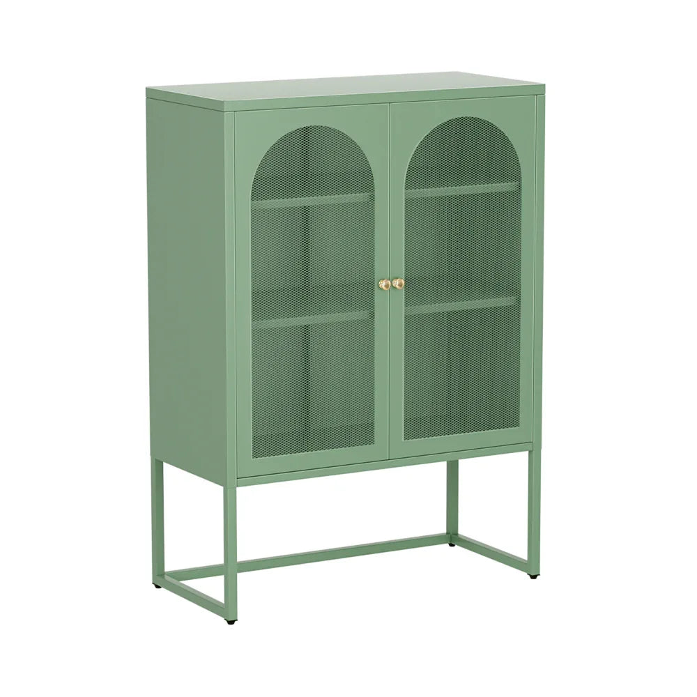Artiss Buffet Sideboard Metal Cabinet - ELMA Green - Mekamart Australia