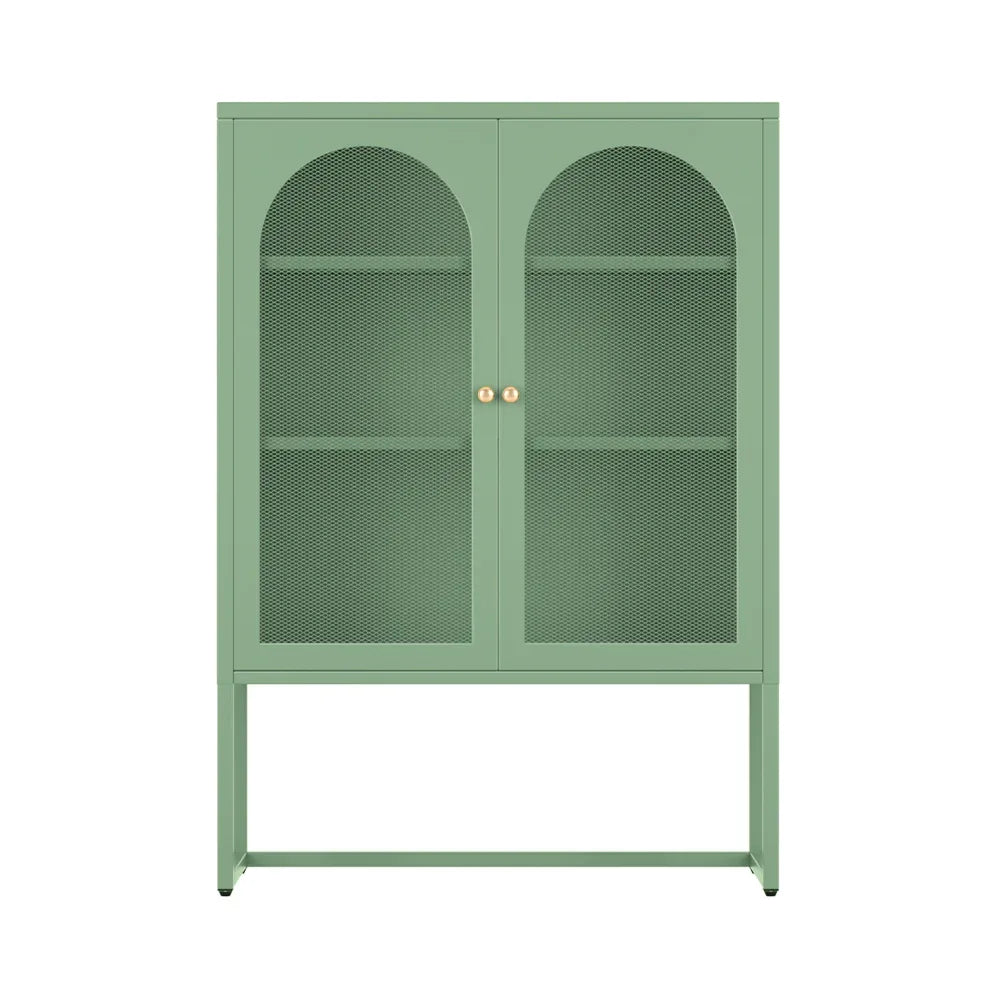 Artiss Buffet Sideboard Metal Cabinet - ELMA Green - Mekamart Australia