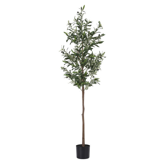 Artiss 180cm Artificial Olive Tree Faux Trees Indoor Decor Artificial Plants Lifelike Plant 1.8M