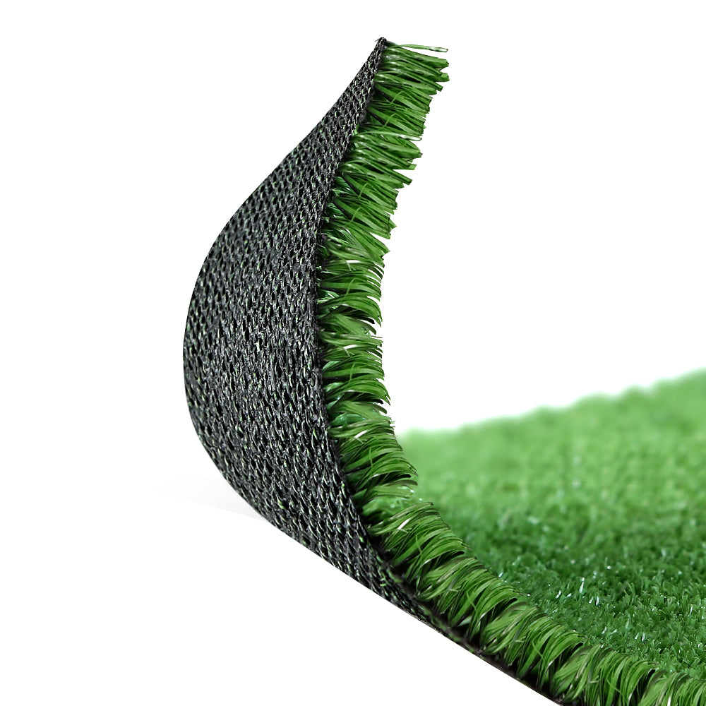 Prime Turf Artificial Grass 2mx10m 10mm Synthetic Fake Lawn Turf Plant Plastic Olive