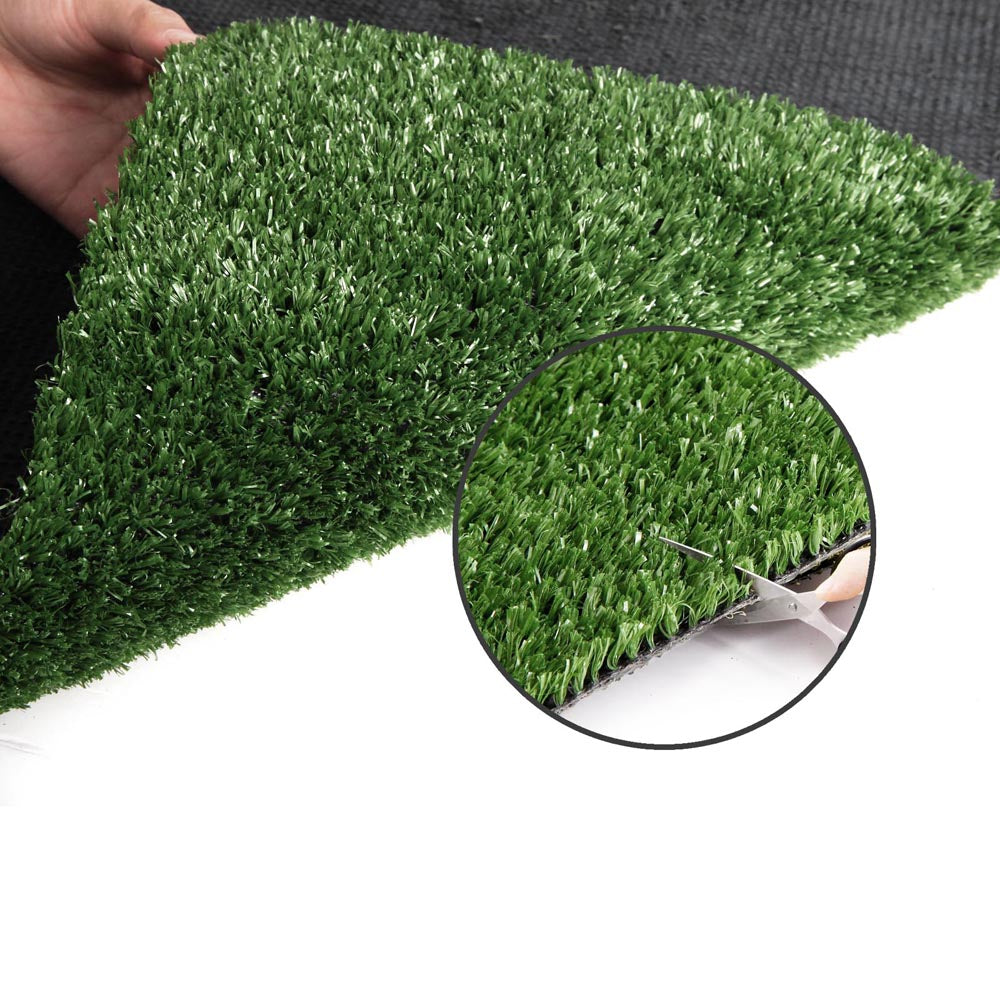 Prime Turf Artificial Grass 1mx20m 17mm Synthetic Fake Lawn Turf Plant Plastic Olive