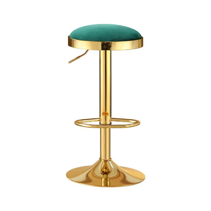 2x Artiss Bar Stools Kitchen Dining Chairs Velvet Padded Stool Green - Mekamart Australia