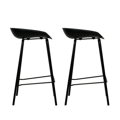 Artiss 2x Bar Stools Kitchen Counter Stools Metal - Mekamart Australia