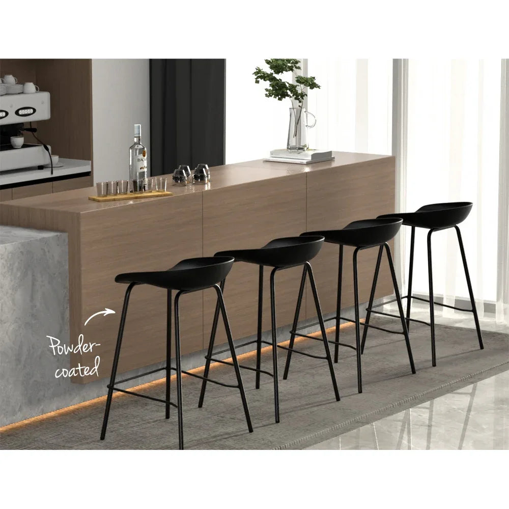 Artiss 4x Bar Stools Kitchen Counter Stools Metal - Mekamart Australia