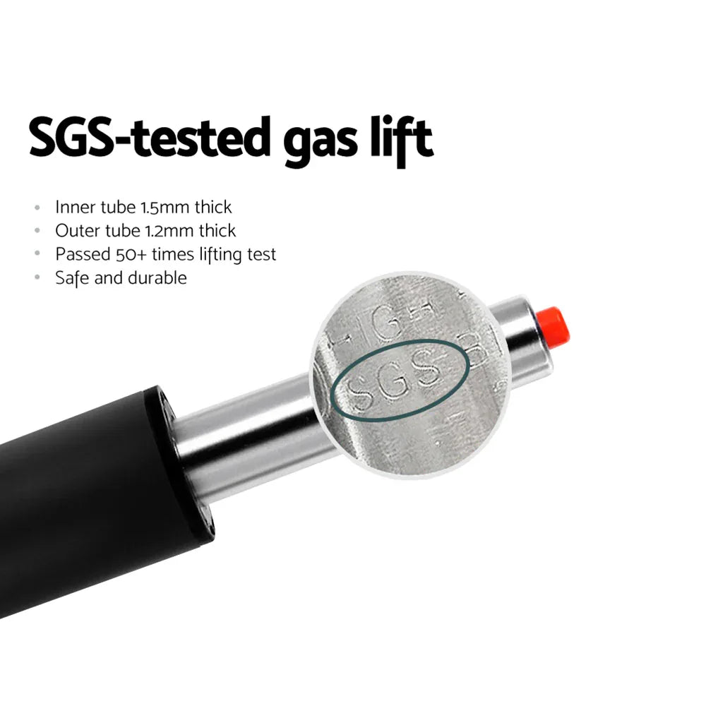 Artiss 2x Bar Stools Faux Leather Chair White - Mekamart Australia