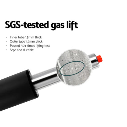 Artiss 4x Bar Stools Faux Leather Chair White - Mekamart Australia