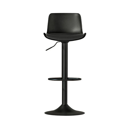 Artiss 2x Bar Stools Padded Seat Gas Lift Black - Mekamart Australia