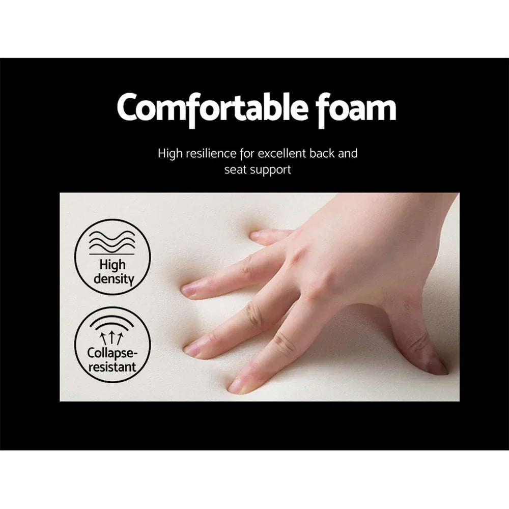 Artiss Dining Chairs Set of 4 Fabric Retro Replica DSW - Mekamart Australia