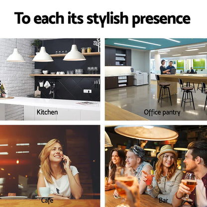 Artiss Bar Stools Kitchen Counter Chairs Vintage Metal Chairs - Mekamart Australia