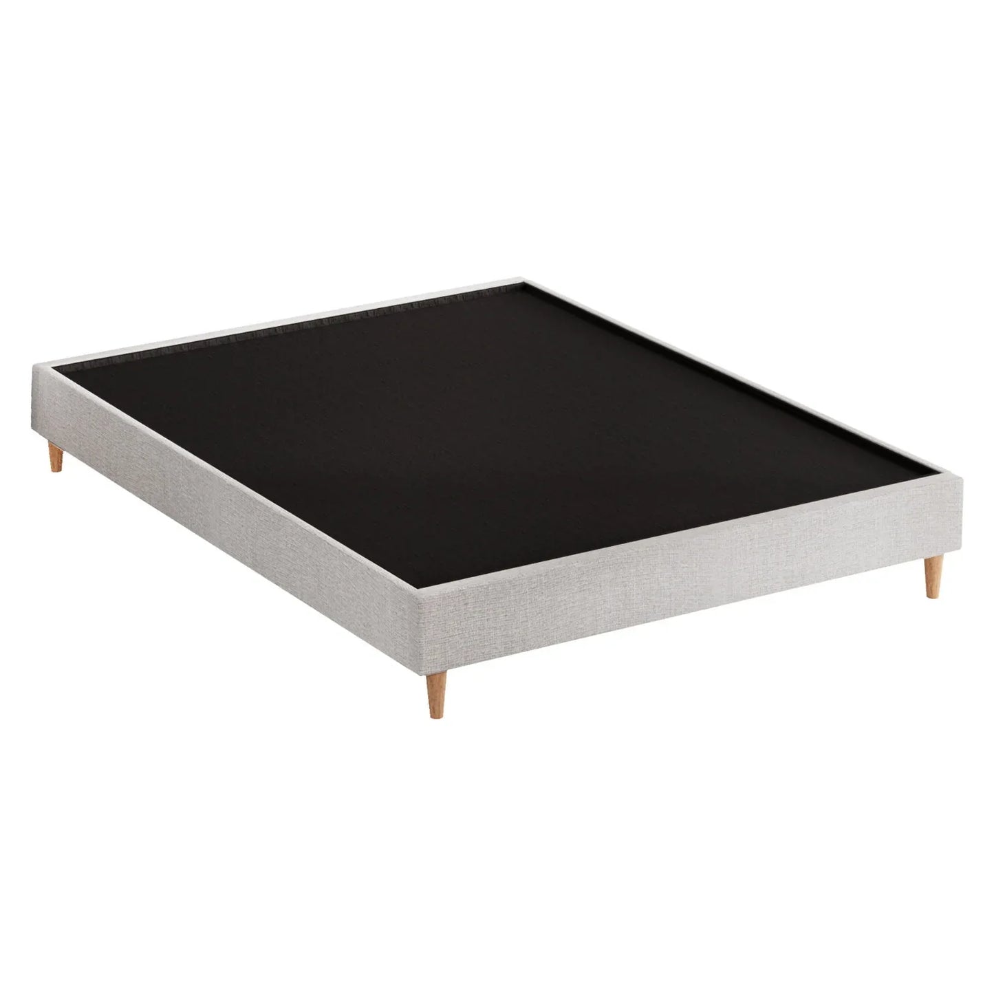 Artiss Bed Frame Double Size Beige ZORA - Mekamart Australia