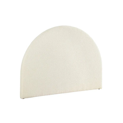 Artiss Bed Head Headboard Bed Frame Double Boucle - GREI White - Mekamart Australia