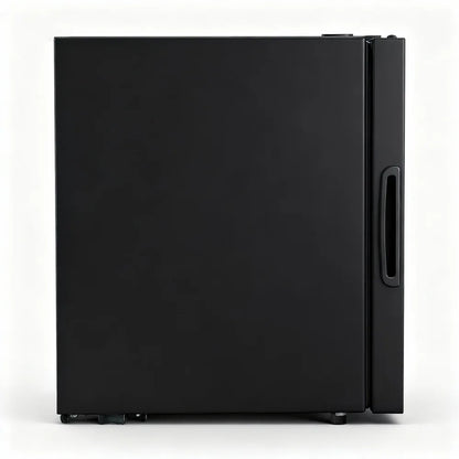 Devanti 40L Bar Fridge Glass Door Mini Fridge Countertop Cooler Black