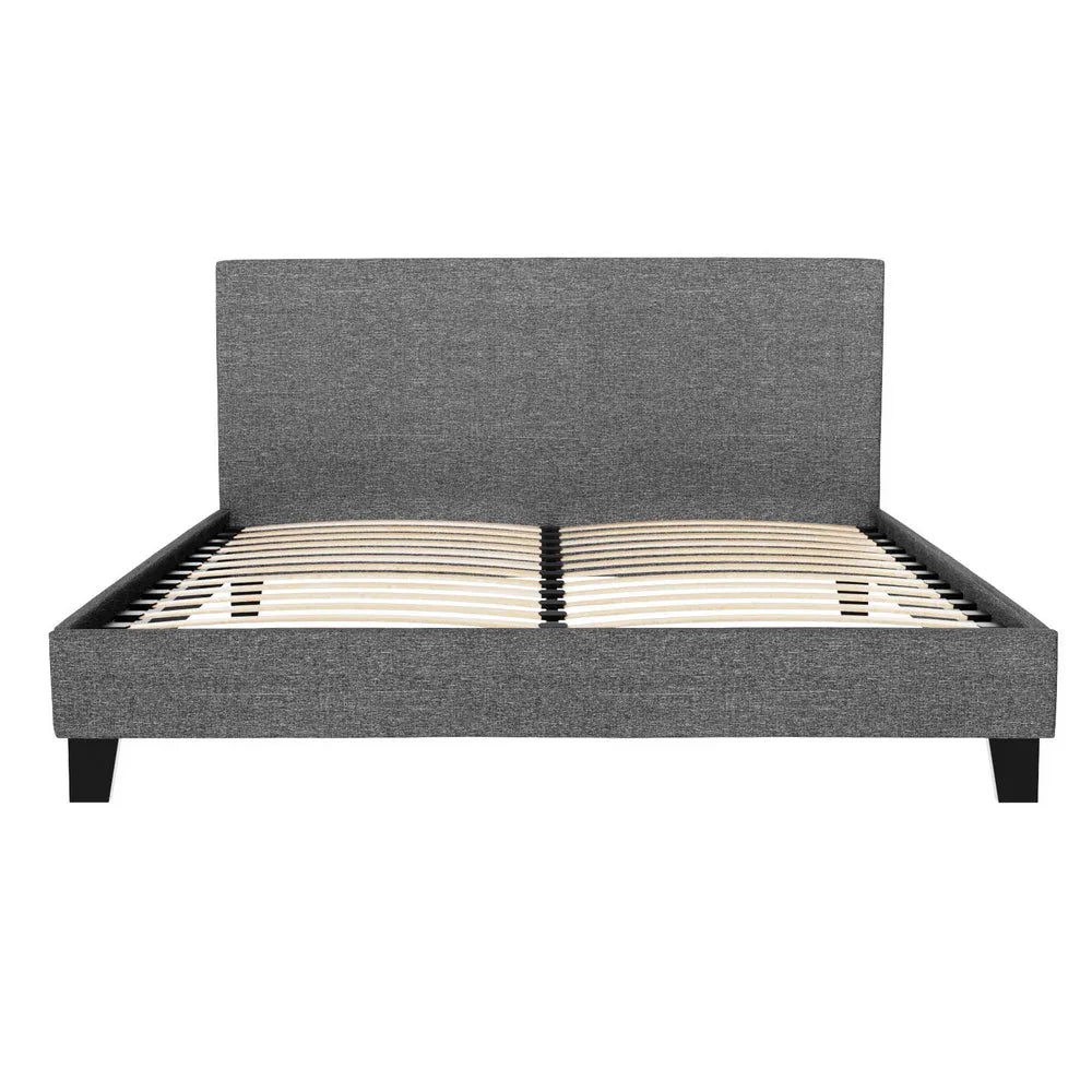 Artiss Bed Frame Queen Size Grey NEO