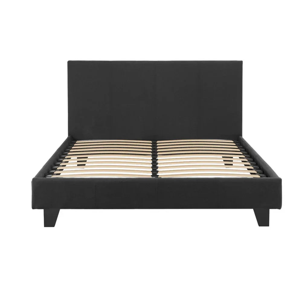 Artiss Bed Frame Double Size Charcoal NEO - Mekamart Australia