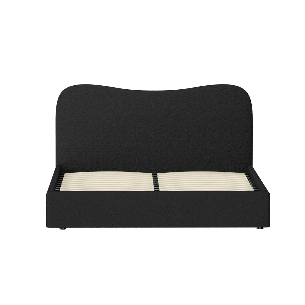 Artiss Bed Frame Queen Size Boucle DARA - Mekamart Australia