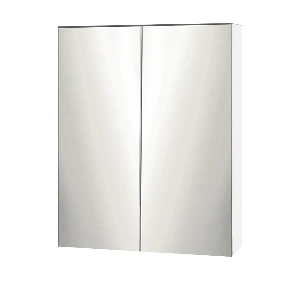 Cefito Bathroom Mirror Cabinet 600x720mm White - Mekamart Australia