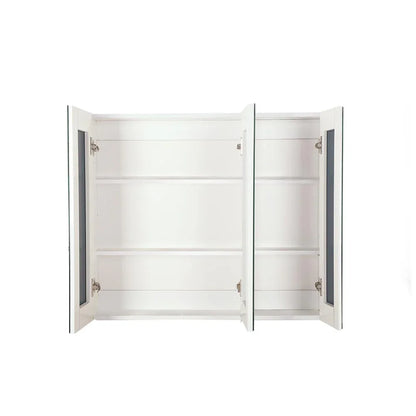 Cefito Bathroom Vanity Mirror with Storage Cabinet - White - Mekamart Australia