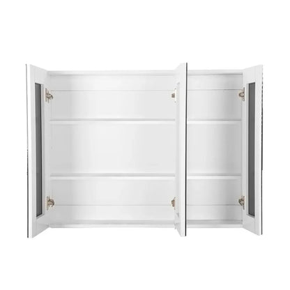 Cefito Bathroom Mirror Cabinet 1200x720mm White - Mekamart Australia