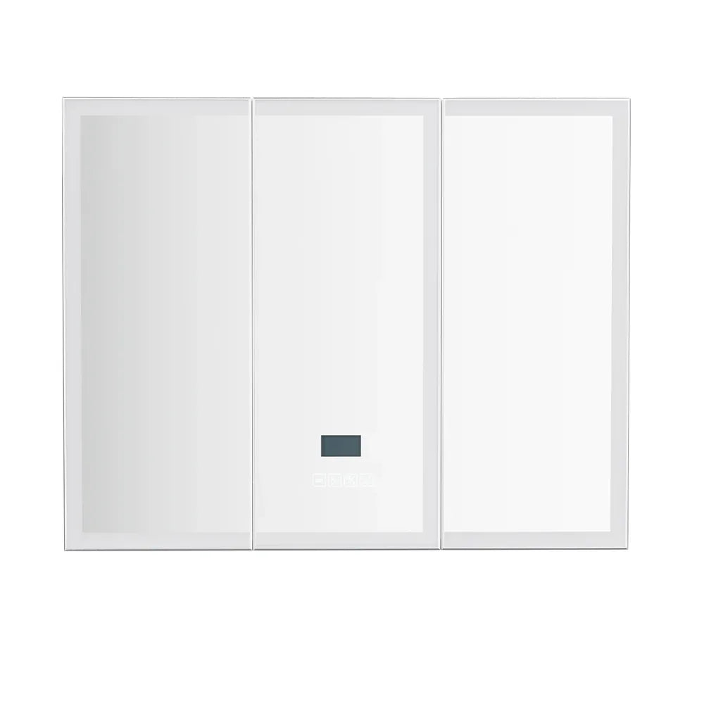 Bathroom Mirror Cabinet LED Light 900x720mm Medicine Wall Storage - Mekamart Australia