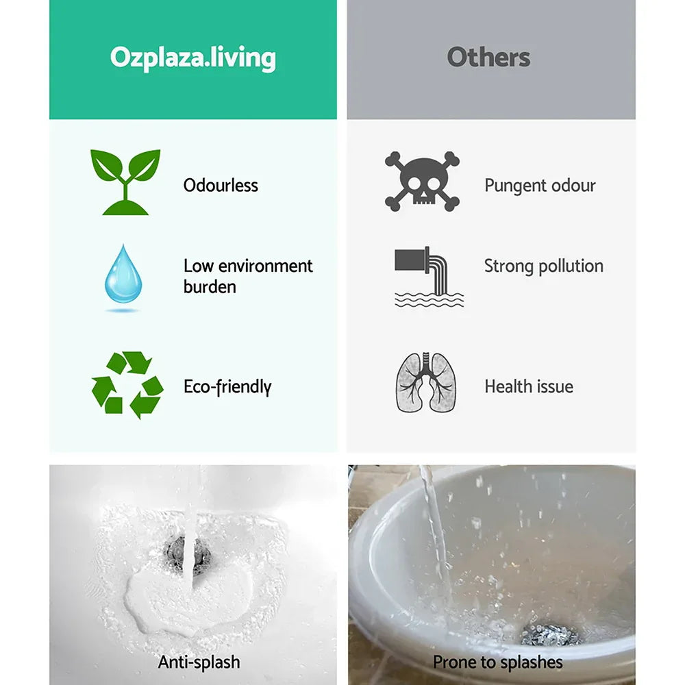 Cefito Bathroom Basin Ceramic Vanity Sink Hand Wash Bowl 45x23cm - Mekamart Australia