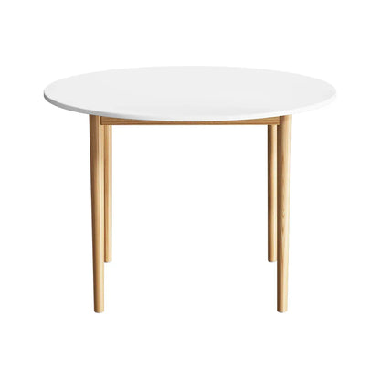 Artiss Dining Table Round White 108CM Diameter Demi - Mekamart Australia