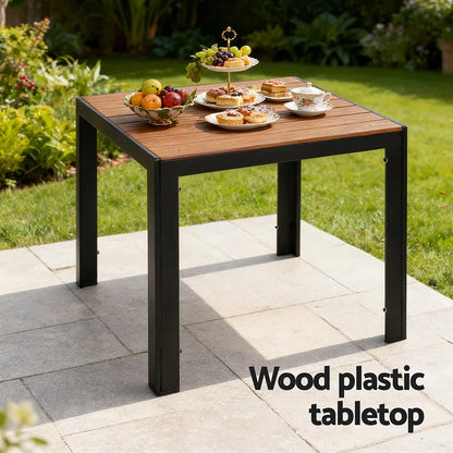 Gardeon 5PCS Outdoor Dining Set Table and Chairs Patio Garden Furniture Bistro Set - Mekamart Australia