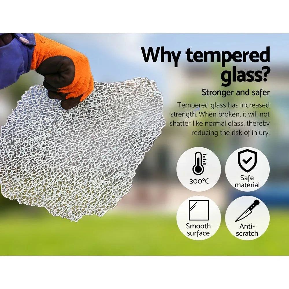 Gardeon 11PC Outdoor Furniture Sofa Set Wicker Garden Patio Lounge - Mekamart Australia