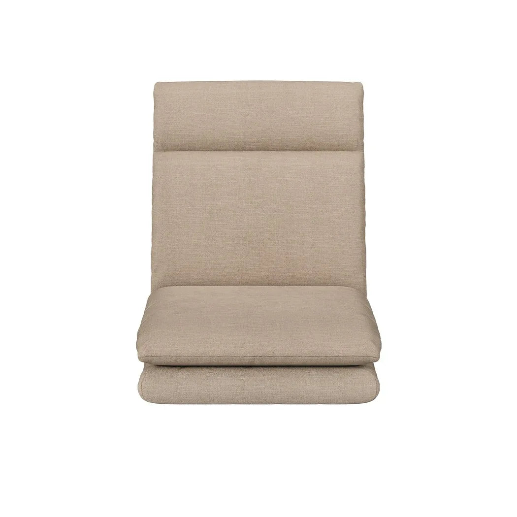 Artiss 4XFloor Chair Sofa Linen Beige - Mekamart Australia